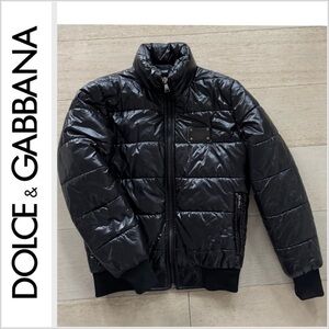 Dolce & gabbana men’s puffer coat jacket size M black